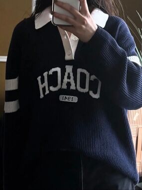 Coach Long Sleeve Knit sweater